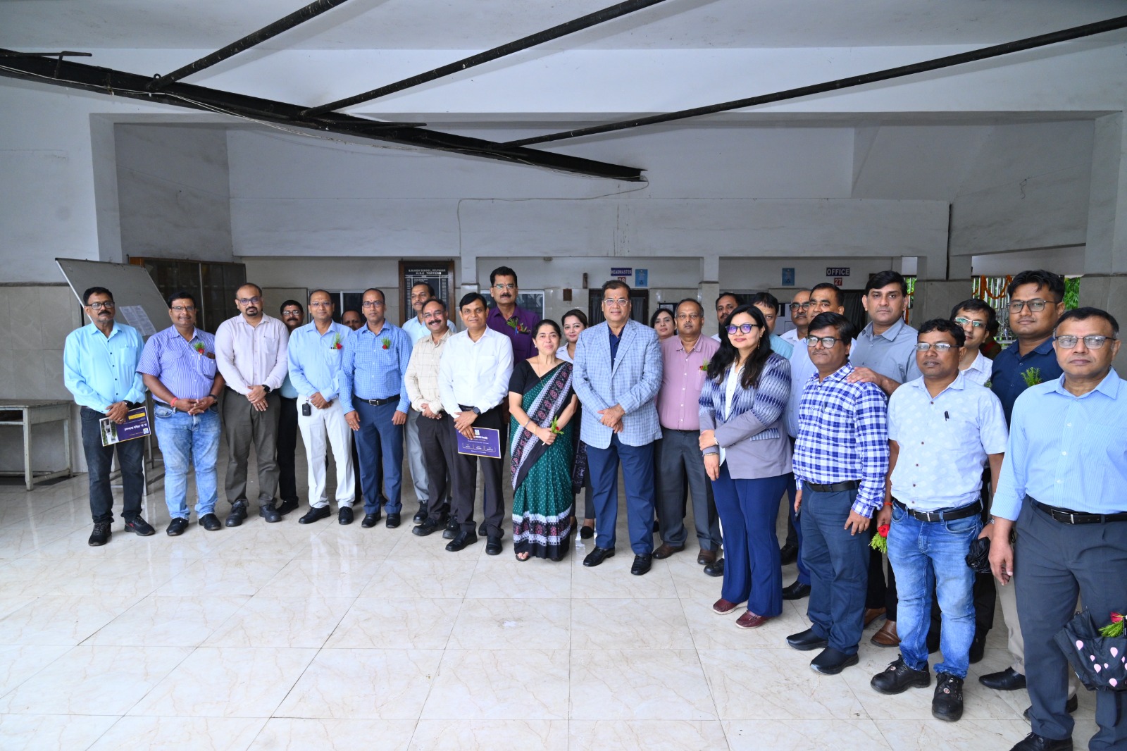 MD WITH OUR SCHOOL MANAGING COMMITTEE